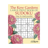 Front cover of Kew gardens large print Sudoku