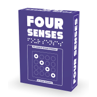 Four Senses board game outer packaging