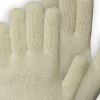 Close-up of a pair of mid length gloves