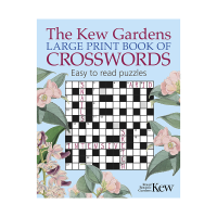 Front cover of Kew gardens large print crosswords