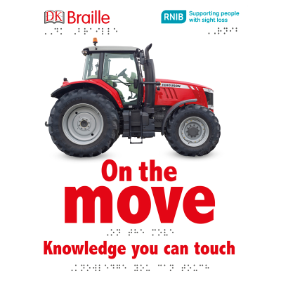 Front cover of On the Move featuring a red tractor
