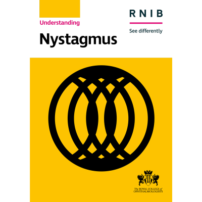 Nystagmus booklet front cover