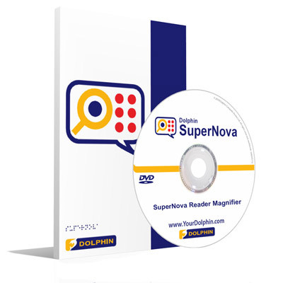 Boxed SuperNova Magnifier & Speech software