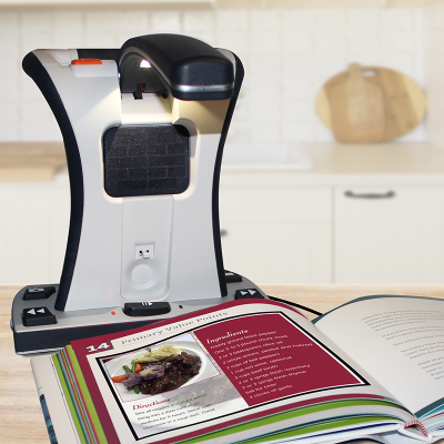 Image of the Smart Reader on a kitchen worktop