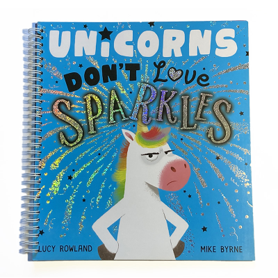 Unicorns don't love sparkles front cover