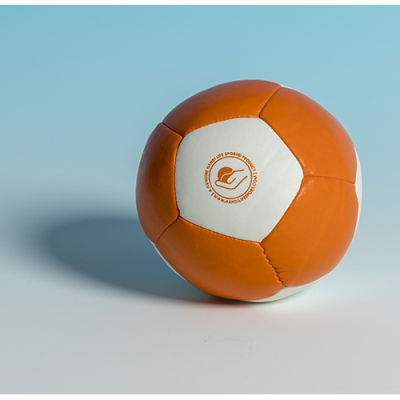 Orange and white foam Petito sound ball