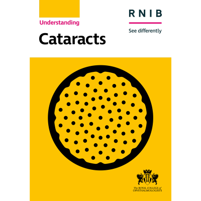 Cataracts booklet front cover