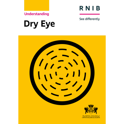 Dry Eye booklet front cover