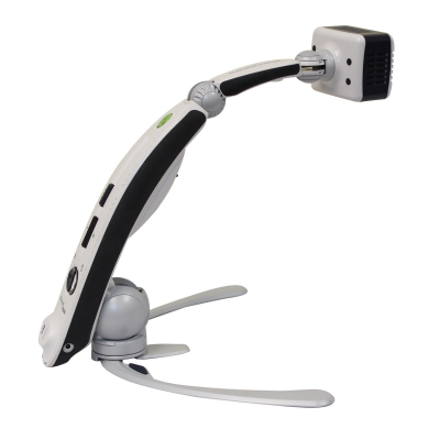 Transformer HD portable magnifier in a upright position