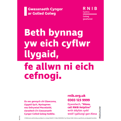 A4 SLAS Poster Welsh