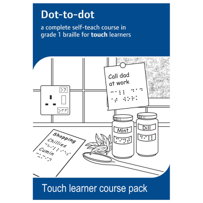 Dot-to-dot touch learners pack front cover