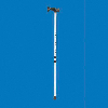 Full length adjustable walking stick 