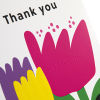 Showing braille on Thank You card
