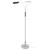 Full view of RNIB Lumina Plus floor lamp against a white background with shade on
