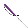 Ambutech cane with purple golf-grip handle
