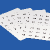 Large print bingo cards