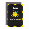 Son birthday card with envelope