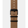Strap and buckle of Bradley apex leather watch