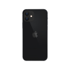 Black Apple iPhone 12 64GB back of the phone
