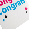 Showing braille on Congratulations card