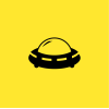 A yellow cover depicting an alien spacecraft