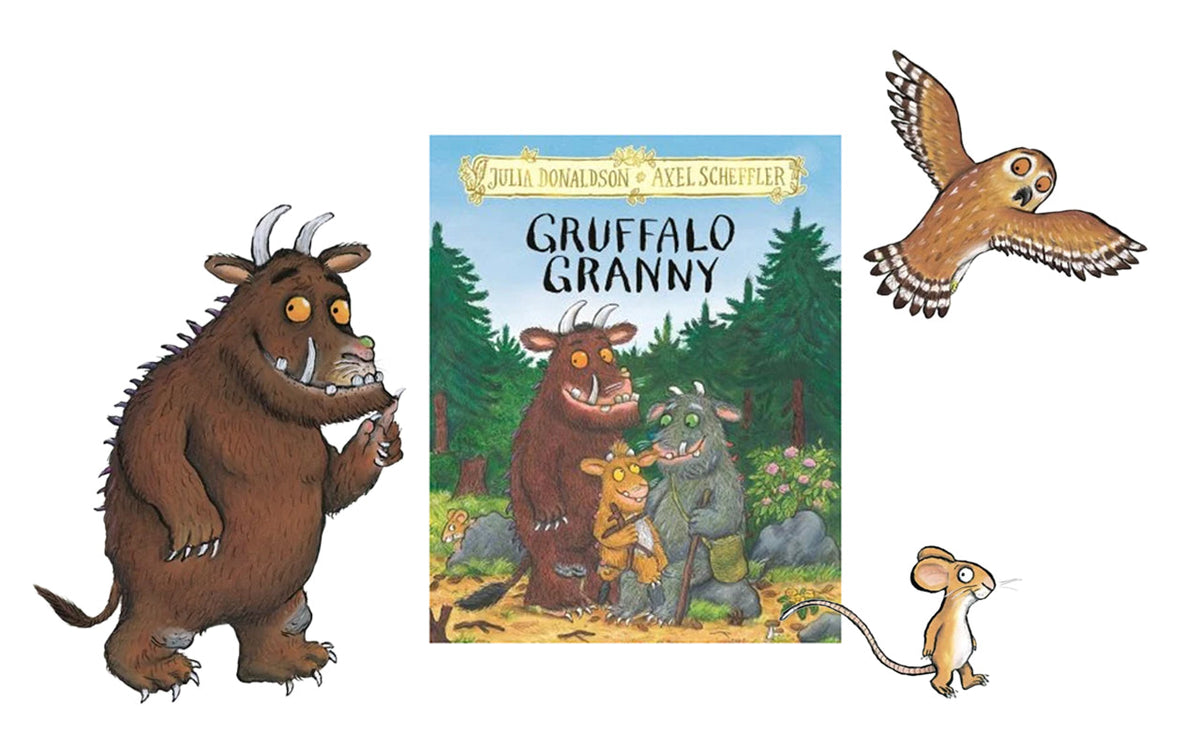 Coming soon: Gruffalo Granny in braille and print
