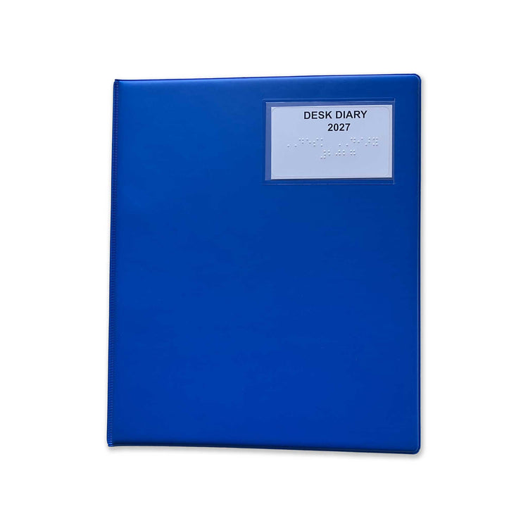 RNIB Braille Desk Diary 2027