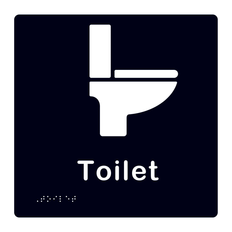 Accessible toilet signs