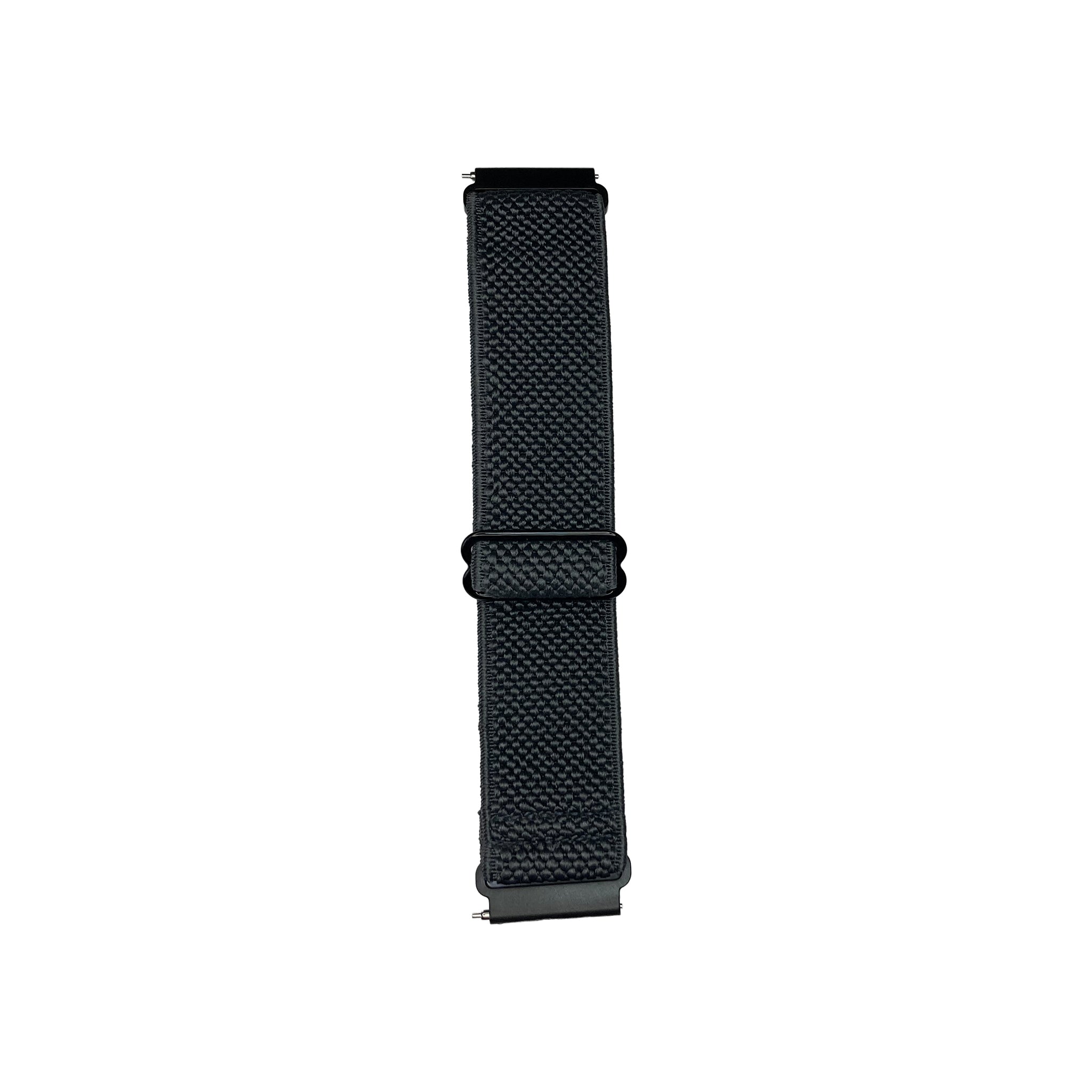 Grey elasticated watch strap for Synapptic smartwatch.