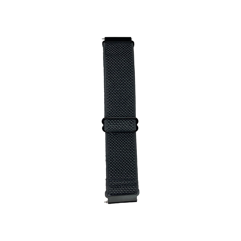 Grey elasticated watch strap for Synapptic smartwatch.