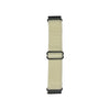 Cream elasticated watch strap for Synapptic smartwatch