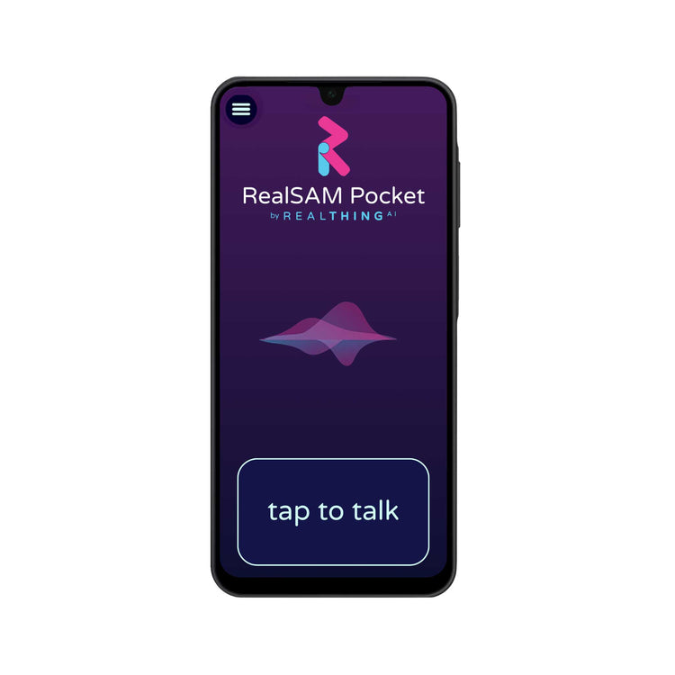 Alternative view of RealSAM Pocket A17 Lifetime Phone