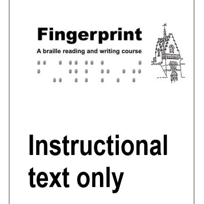 Fingerprint Instructional Text