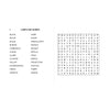 Book page with a crossword called "Lumps and Bumps".