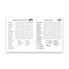Two pages with a crossword on each page.