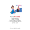 Tonie toy with tracklist on a white background