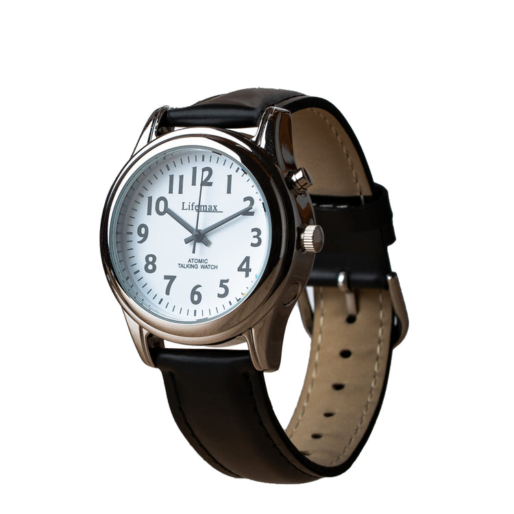 Lifemax talking Atomic Watch Small (leather)