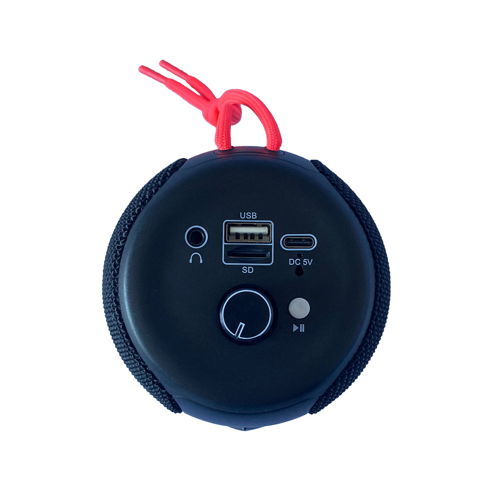 Top view of the RNIB Accord 2 showing the main controls and sockets for headphones and charger.