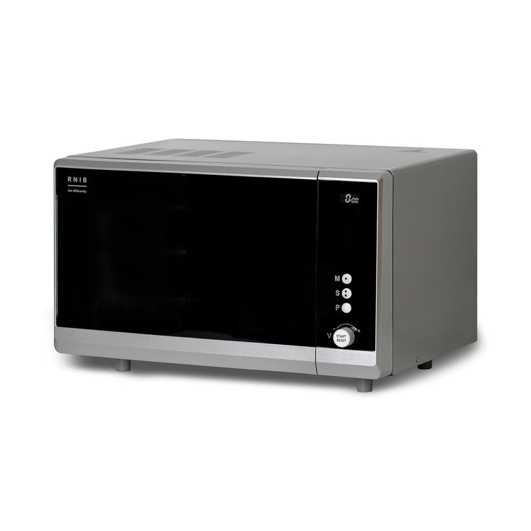 Alternative view of Refurbished RNIB talking microwave