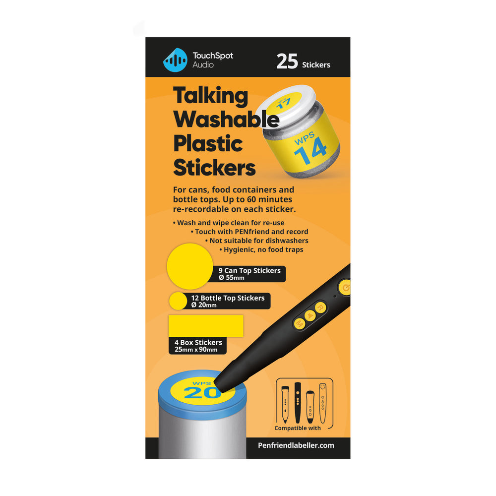 Front of insert sheet/packaging for labels