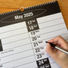 2025 Big Print wall calendar