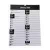 Calendar for January 2026 with black text on a white background