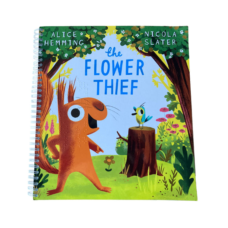 The Leaf Thief: That's MY Flower (uncontracted UEB)