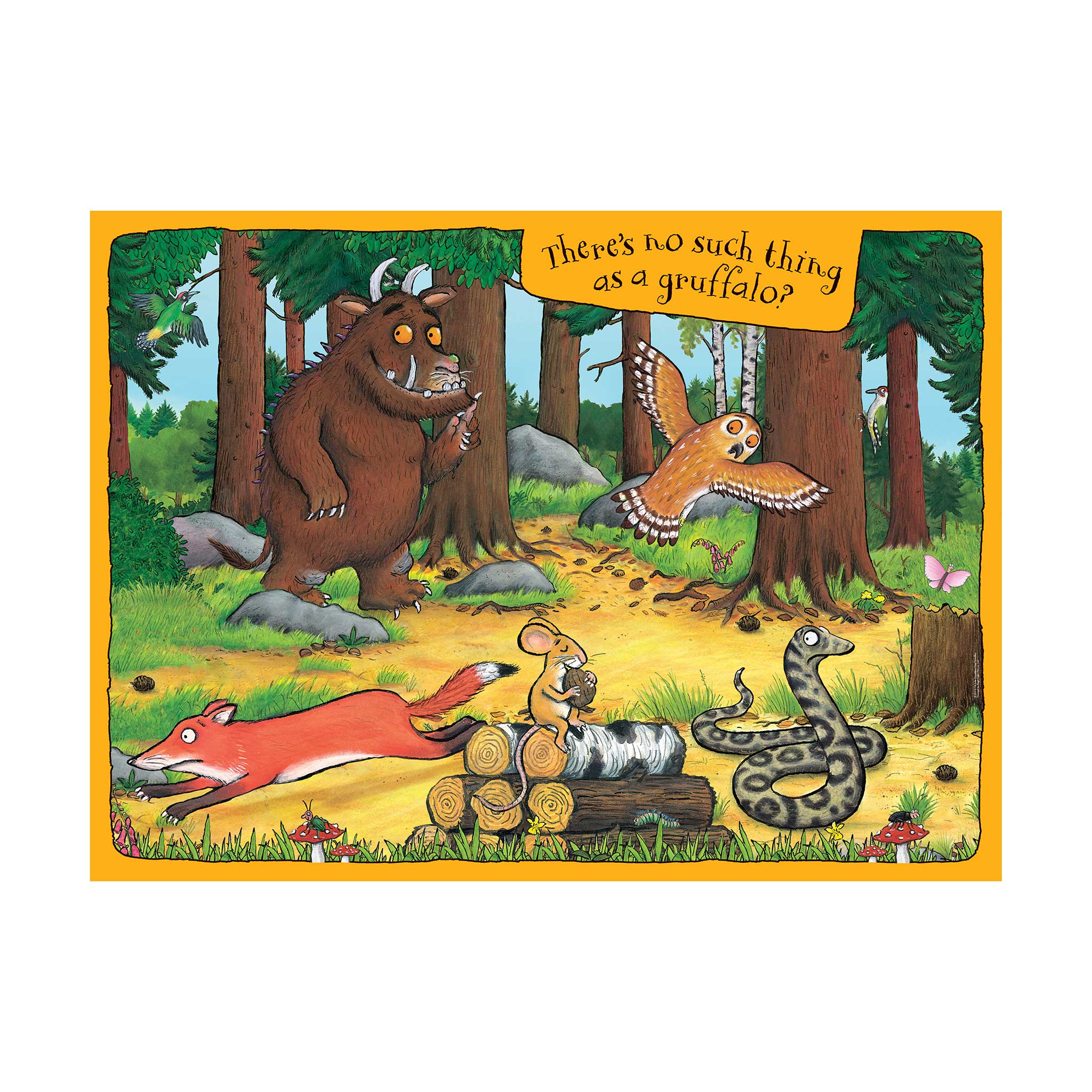 The Grufflalo: My first floor puzzle
