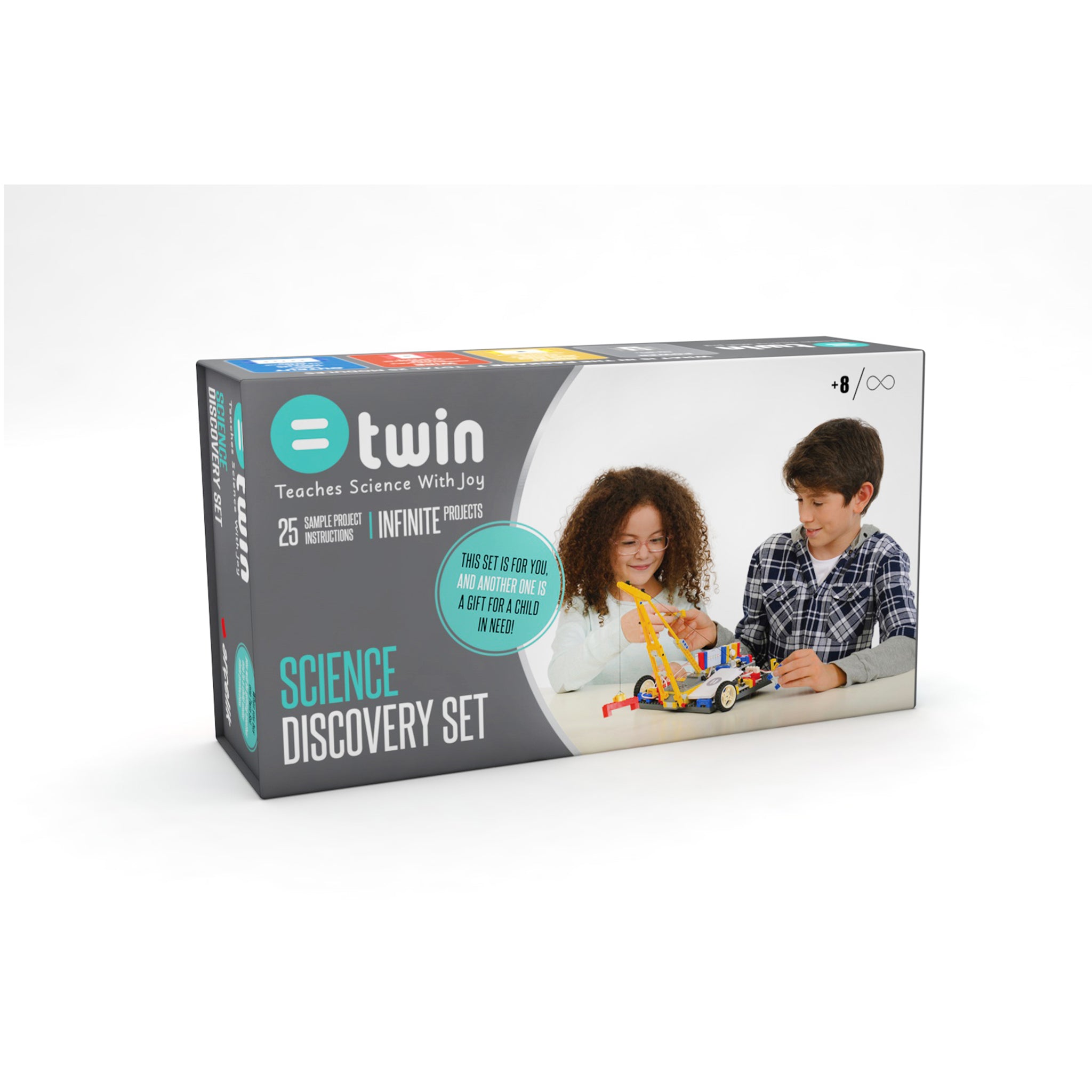 Twin science discovery kit box
