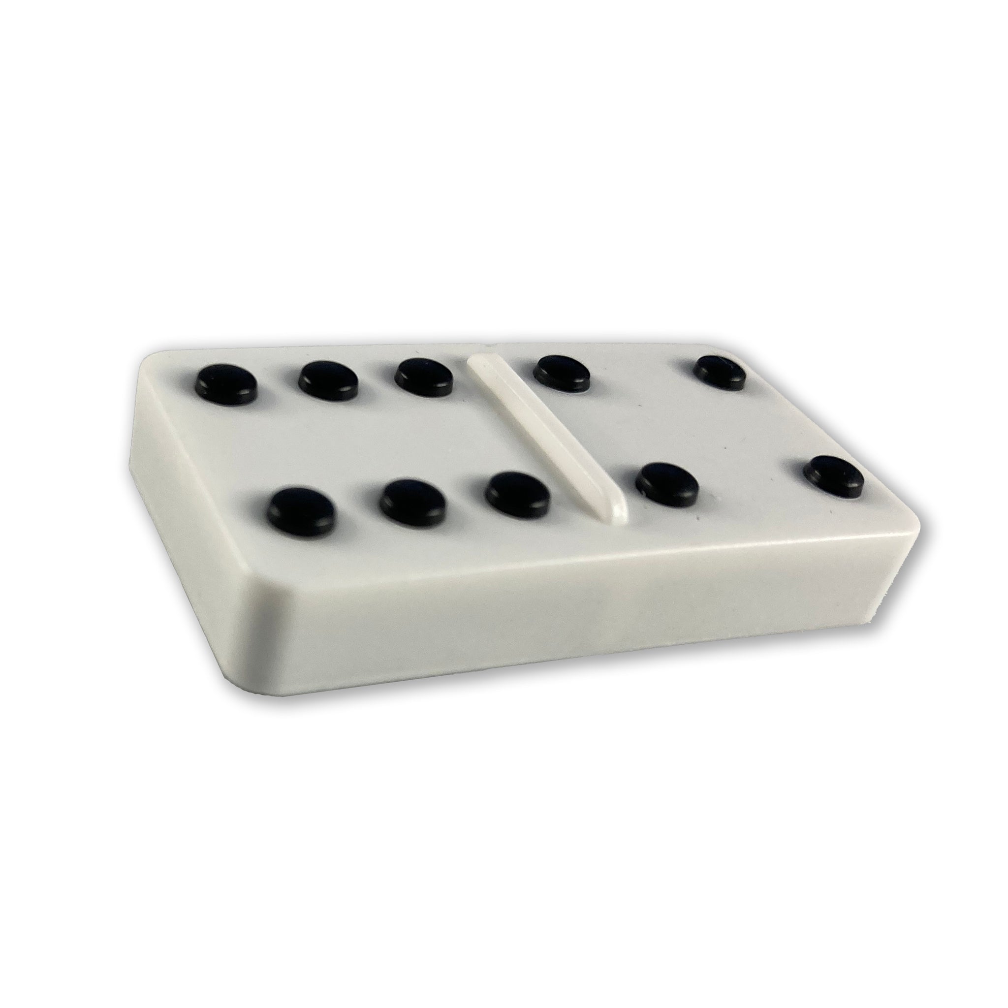 Close-up of tacile domino tile 