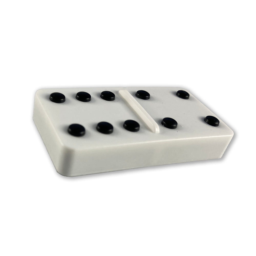 Close-up of tacile domino tile 
