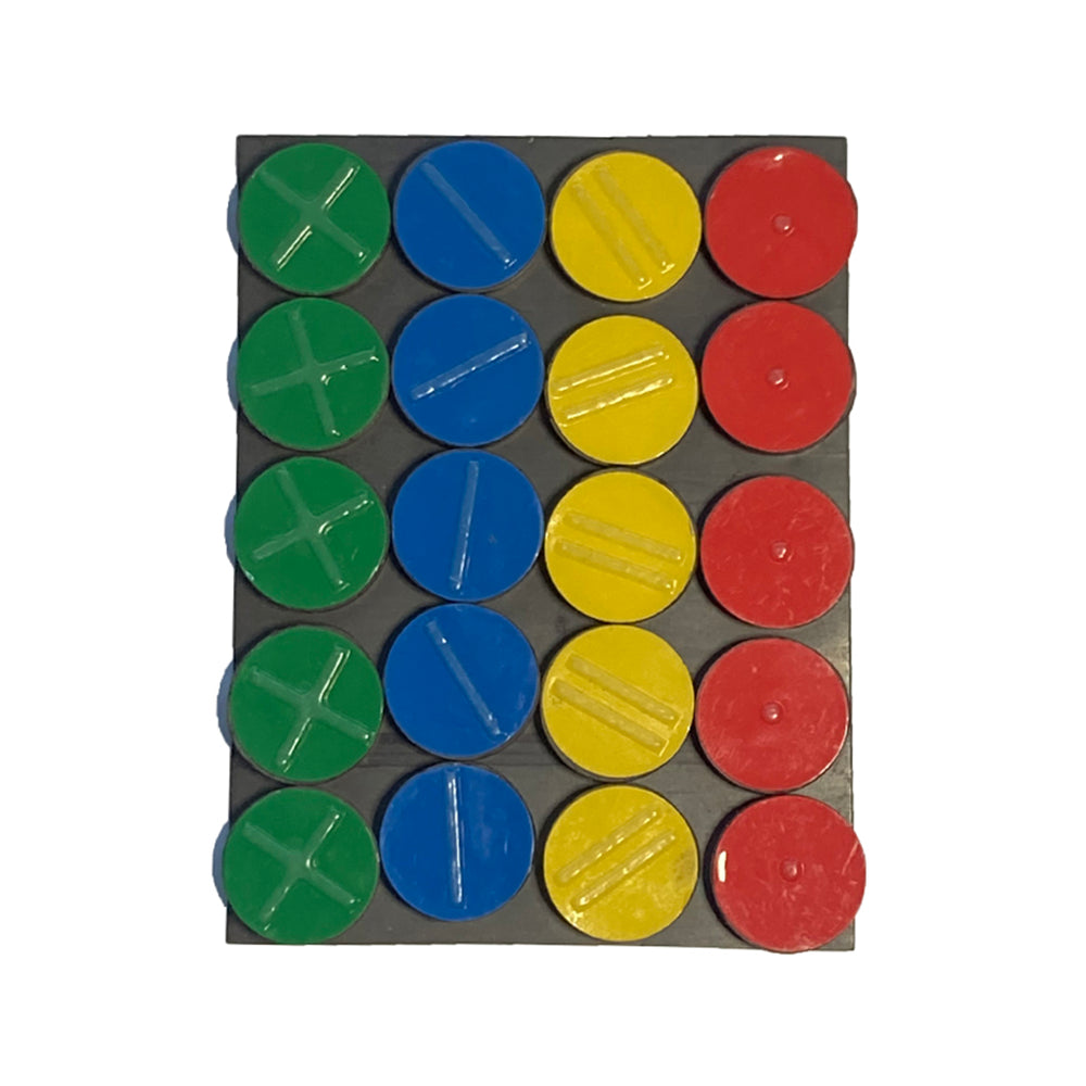 Tactile magnetic Ludo