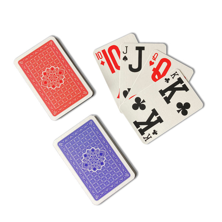 Large print playing cards