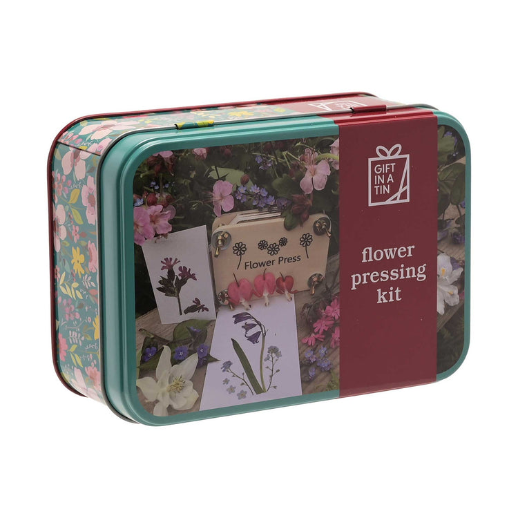 Apples To Pears Gifts for Grown Ups – Flower pressing kit tin